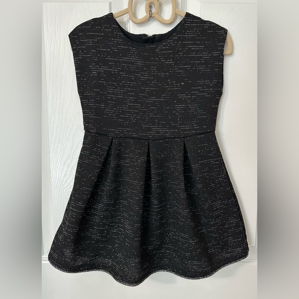 Cat & Jack Black and Silver Kids Formal Dress